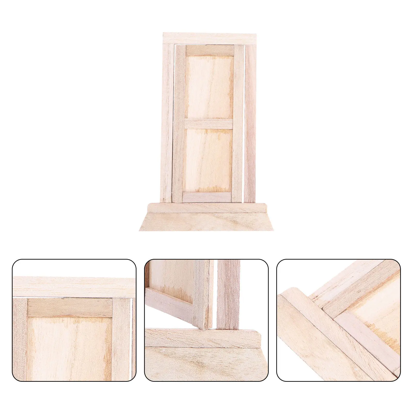1Pcs Mini Dollhouse Door Premium Wooden Mini House Door Realistic High-Detail Decor for DIY Miniature Furniture Photo Prop
1Pcs Mini Dollhouse Door Premium Wooden Mini House Door Realistic High-Detail Decor for DIY Miniature Furniture Photo Prop