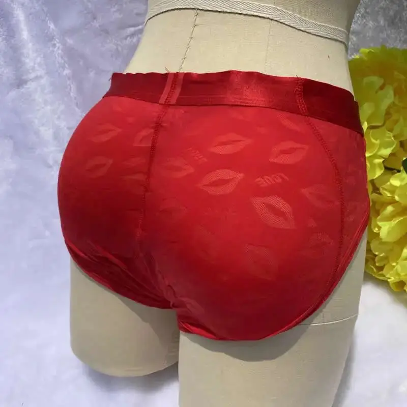 Mid Waist Silkier Feeling Stretchy Fitness Comfortable Briefs, Men's Sponge Mat Hip Lifting Pants Raised Buttocks Sexy Underwear
Mid Waist Silkier Feeling Stretchy Fitness Comfortable Briefs, Men's Sponge Mat Hip Lifting Pants Raised Buttocks Sexy Underwear