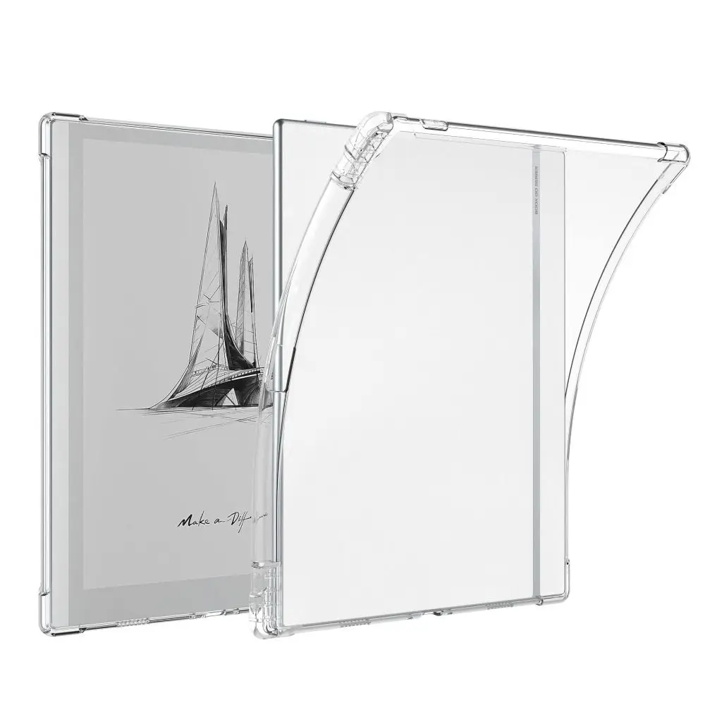 Transparent E Ink Tablet Case Airbag with Pen Holder e-Reader Cover Ultra Thin Soft for Boox GO/Palma/Note Air 3 C/X3 Pro
Transparent E Ink Tablet Case Airbag with Pen Holder e-Reader Cover Ultra Thin Soft for Boox GO/Palma/Note Air 3 C/X3 Pro
