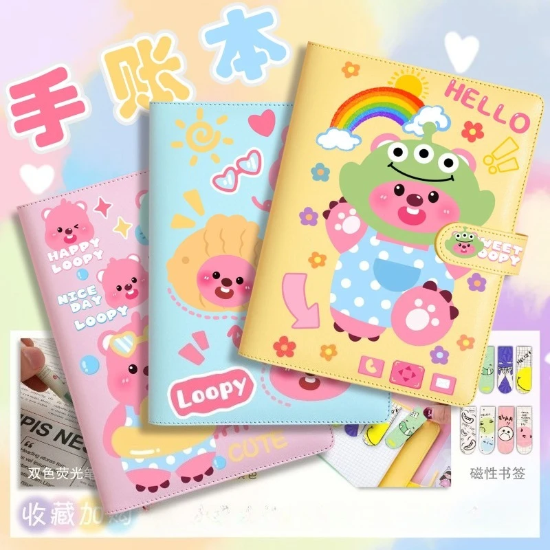 Miniso Little Beaver Periphery Loopy Handbook PU Notebook A6 Loose leaf Clip Portable Diary Birthday Gift Student Ruby Gift
Miniso Little Beaver Periphery Loopy Handbook PU Notebook A6 Loose leaf Clip Portable Diary Birthday Gift Student Ruby Gift