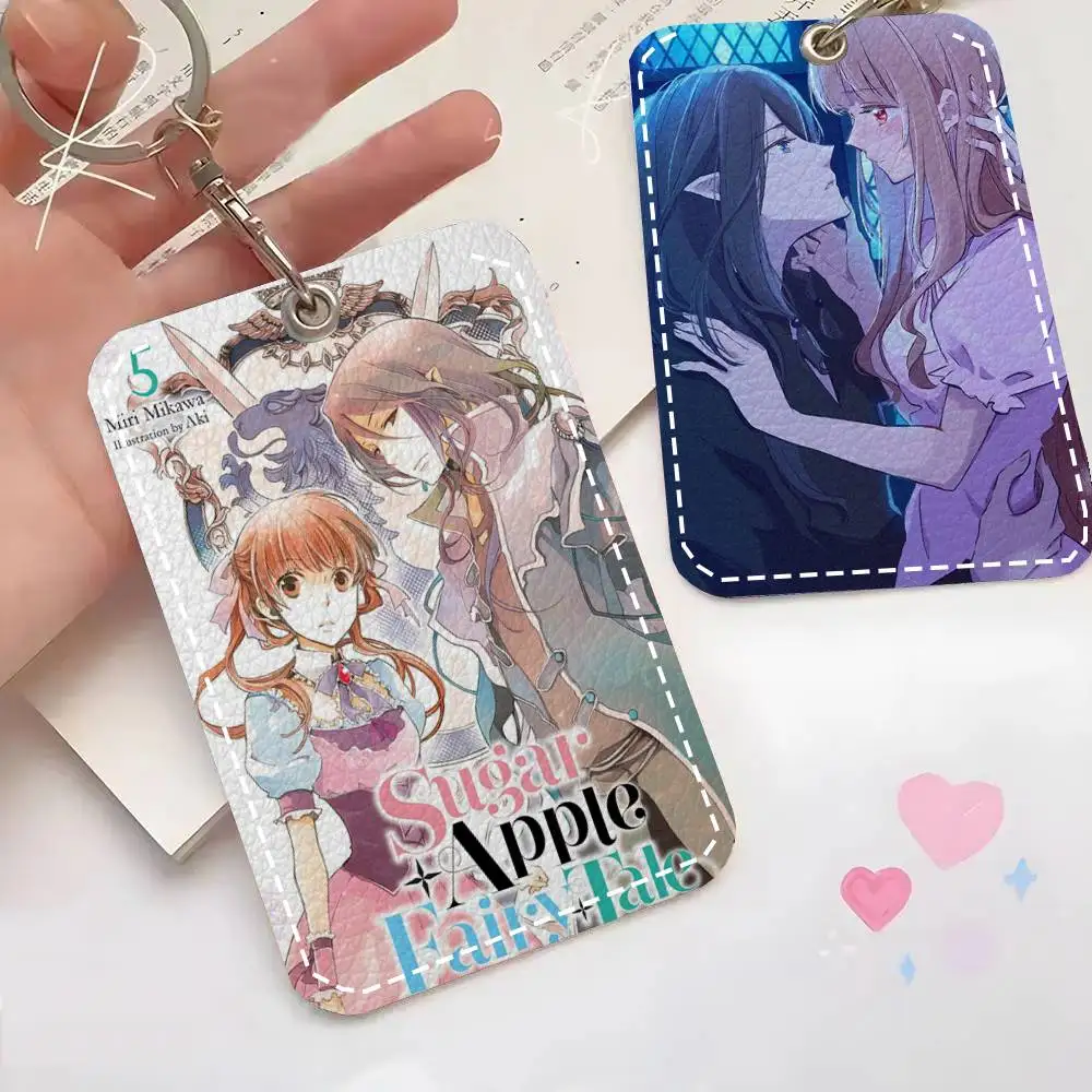 Anime Sugar Apple F-Fairy Tale Card Case Keychain Access Card Bag Key Tag Ring Leather Card Holder Key Ring Access
Anime Sugar Apple F-Fairy Tale Card Case Keychain Access Card Bag Key Tag Ring Leather Card Holder Key Ring Access