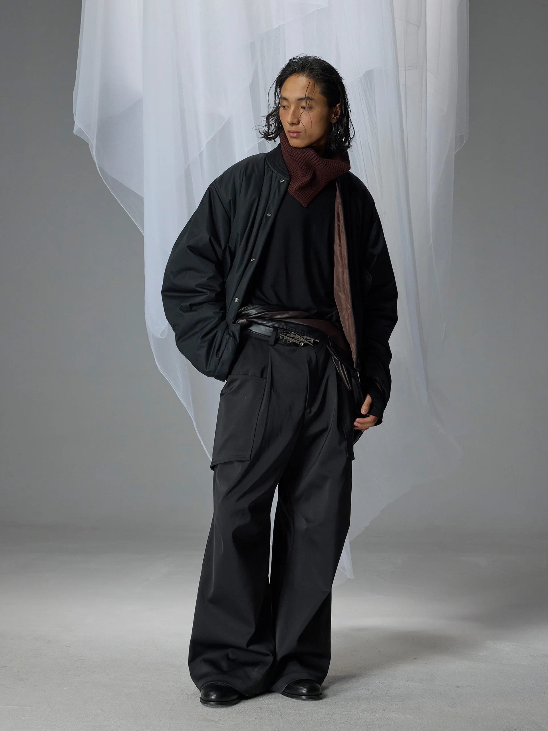 Folded Structure Loose Wide Leg Silk Lustrous Workwear Pants Long Trousers Youth Trendy Anti-Wrinkle Polyester Fiber
Folded Structure Loose Wide Leg Silk Lustrous Workwear Pants Long Trousers Youth Trendy Anti-Wrinkle Polyester Fiber