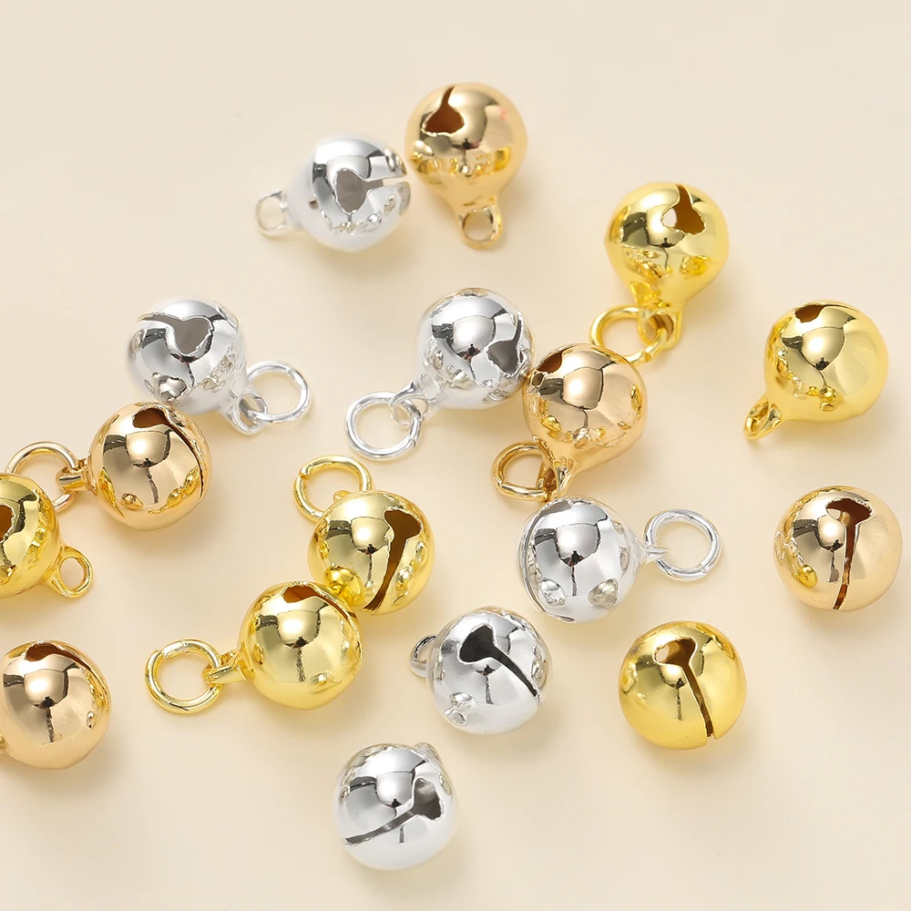 5Piece/Lot 14/18K Gold Color Plated Iron Bell Shape Charms Pendants for DIY Bracelet Necklace Jewelry Making Accessorie
5Piece/Lot 14/18K Gold Color Plated Iron Bell Shape Charms Pendants for DIY Bracelet Necklace Jewelry Making Accessorie
