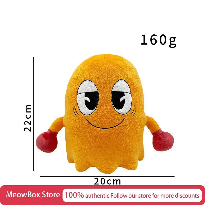 High-Quality New Pac-Man Plush Pac-Man Plush Toy Game Merchandise Creative Childrens Gift Holiday Hippers Cute Stuff Doll
High-Quality New Pac-Man Plush Pac-Man Plush Toy Game Merchandise Creative Childrens Gift Holiday Hippers Cute Stuff Doll