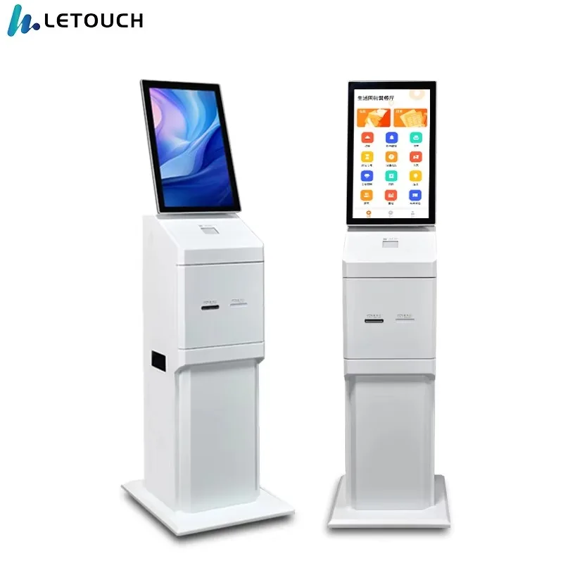 21.5" Airport Lobby Option Boarding Pass Printing Kiosk Passport Reader Airport Check in Self Service Kiosk
21.5" Airport Lobby Option Boarding Pass Printing Kiosk Passport Reader Airport Check in Self Service Kiosk