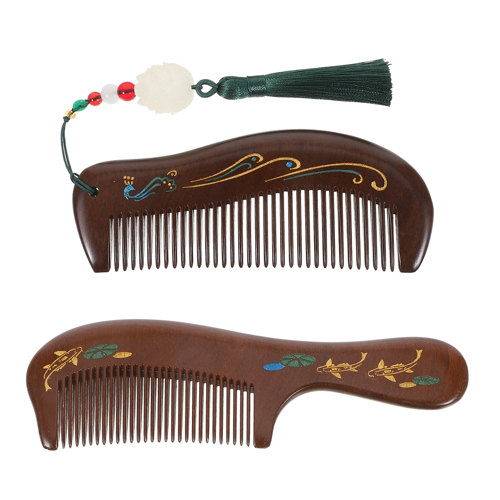 2Pcs Sandalwood Comb Set Handmade Wide Tooth Anti Static Portable Mini Hair Detangler for Curly Straight Travel Use
2Pcs Sandalwood Comb Set Handmade Wide Tooth Anti Static Portable Mini Hair Detangler for Curly Straight Travel Use