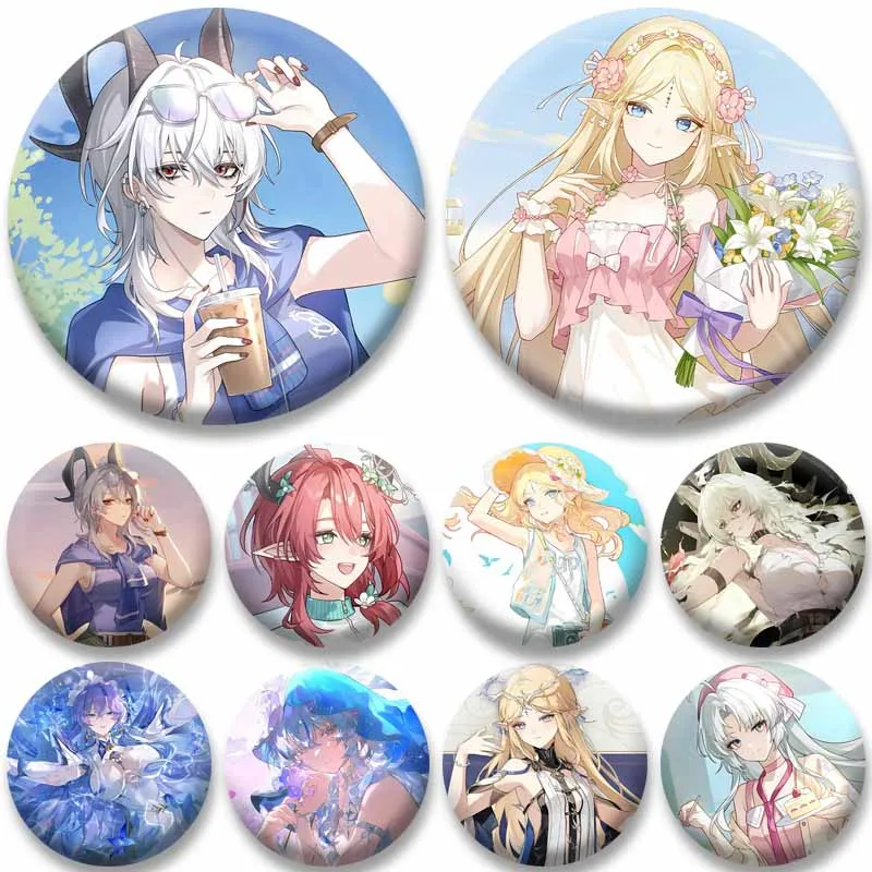 Anime Game Wuthering Waves Hiyuki Carlotta Enamel Pin Cartoon Figure Round Brooches Funny Lapel Badge Jewelry Gifts for Friends
Anime Game Wuthering Waves Hiyuki Carlotta Enamel Pin Cartoon Figure Round Brooches Funny Lapel Badge Jewelry Gifts for Friends