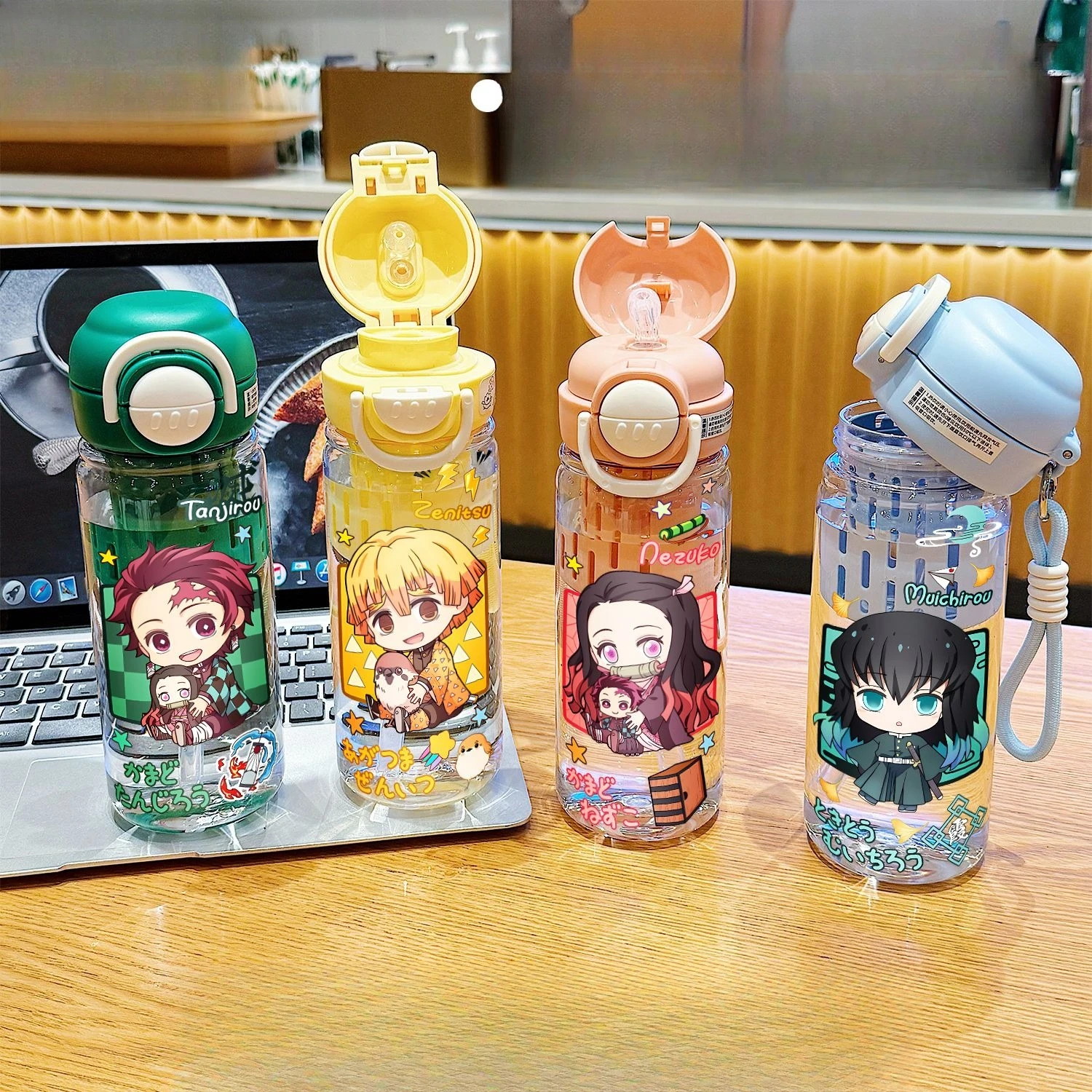 Cute Demon Slayer Water Cup Large Capacity Portable for Men and Women Transparent Straw Cup Cartoon Anime Decoration Gift
Cute Demon Slayer Water Cup Large Capacity Portable for Men and Women Transparent Straw Cup Cartoon Anime Decoration Gift