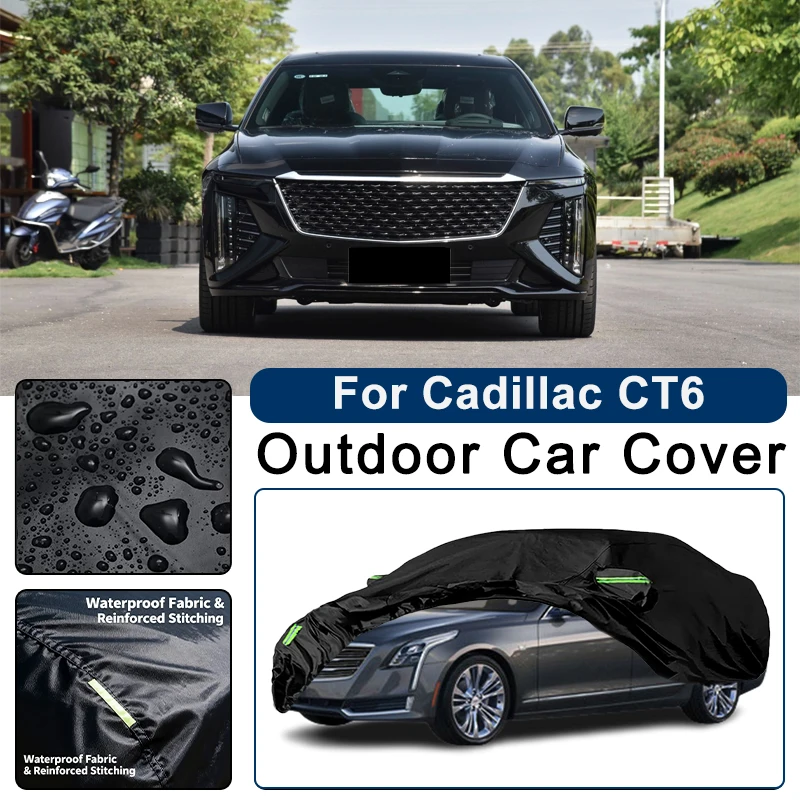 Outdoor Car Cover Waterproof Dustproof UV Sun Protection, Full Car Protector Exterior Accessories For Cadillac CT6 2016-2026
Outdoor Car Cover Waterproof Dustproof UV Sun Protection, Full Car Protector Exterior Accessories For Cadillac CT6 2016-2026