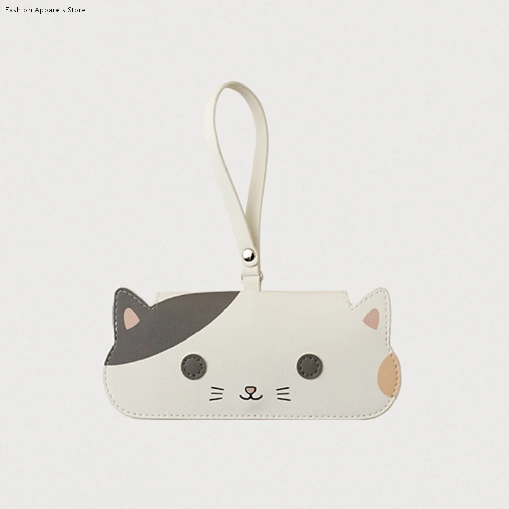 Fashion Portable Pu Leather Glasses Bag Cat Dog Hanging Glasses Storage Bag Korean Style Glasses Clip Sunglasses Pouch Female
Fashion Portable Pu Leather Glasses Bag Cat Dog Hanging Glasses Storage Bag Korean Style Glasses Clip Sunglasses Pouch Female