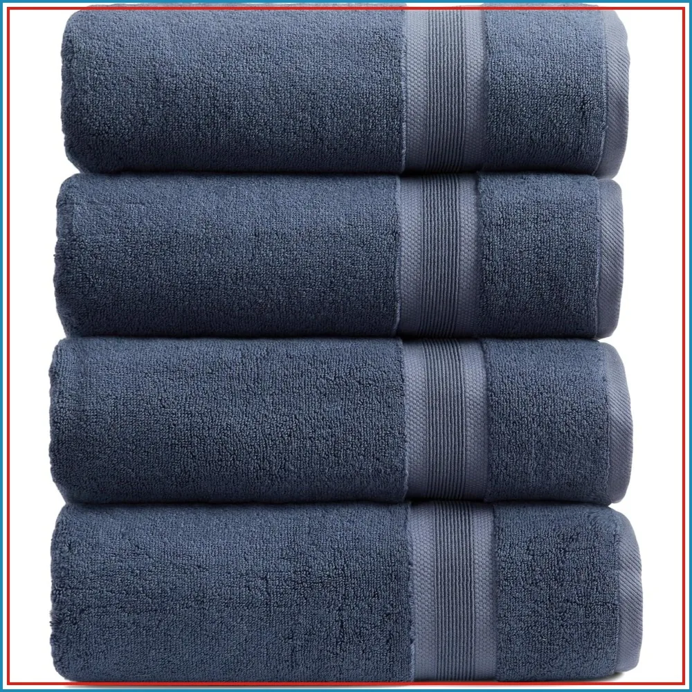 Ultra-Soft Quick-Dry Bath Towels, Set of 4 | Absorbent & Eco-Friendly | 600 GSM
Ultra-Soft Quick-Dry Bath Towels, Set of 4 | Absorbent & Eco-Friendly | 600 GSM