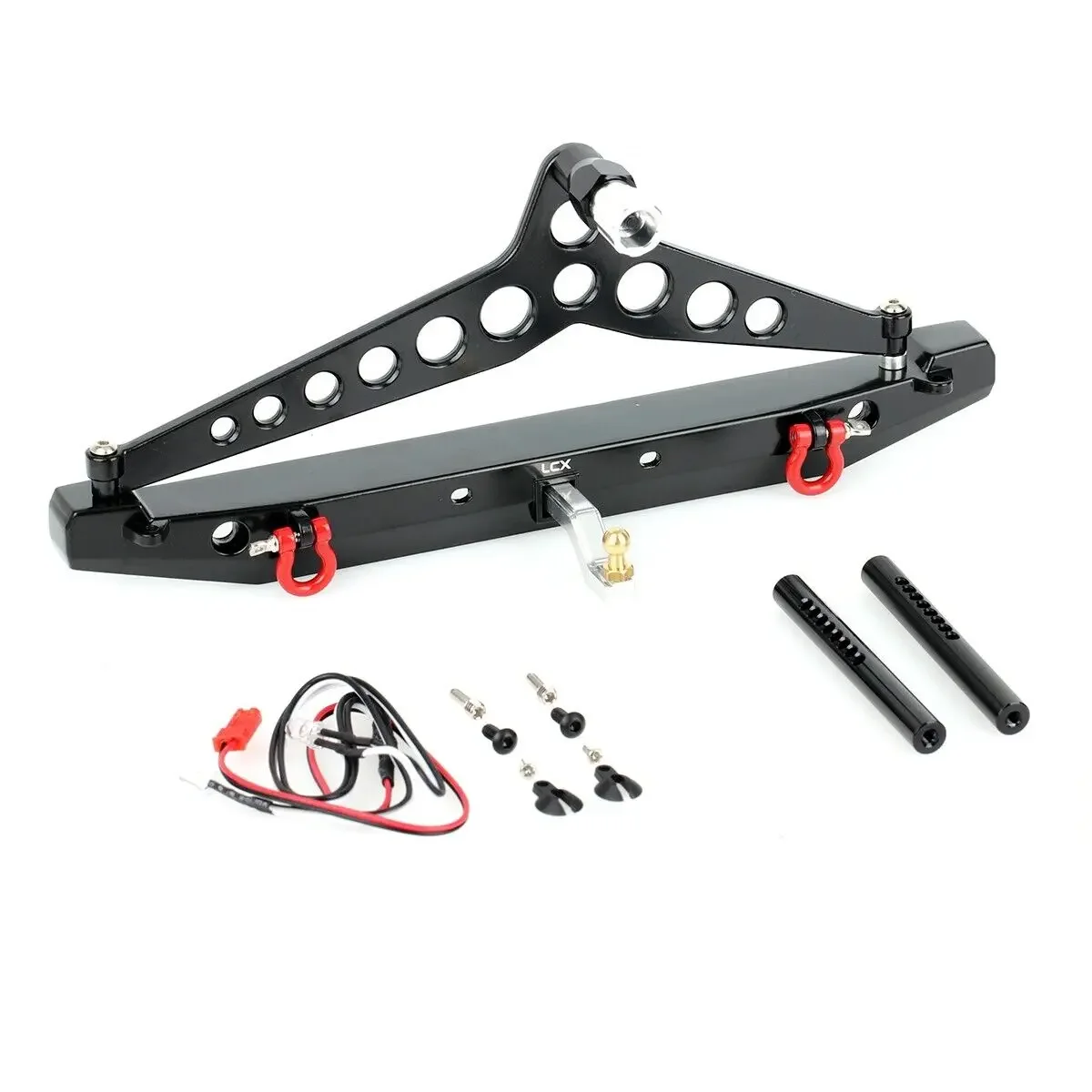 LCX Racing 1/10 RC Гусеничный комплект алюминиевого заднего бампера для Traxxas TRX4 TRX6 SCX10 II III D90 Gen8 Gen9, обновления, детали, аксессуары
LCX Racing 1/10 RC Гусеничный комплект алюминиевого заднего бампера для Traxxas TRX4 TRX6 SCX10 II III D90 Gen8 Gen9, обновления, детали, аксессуары