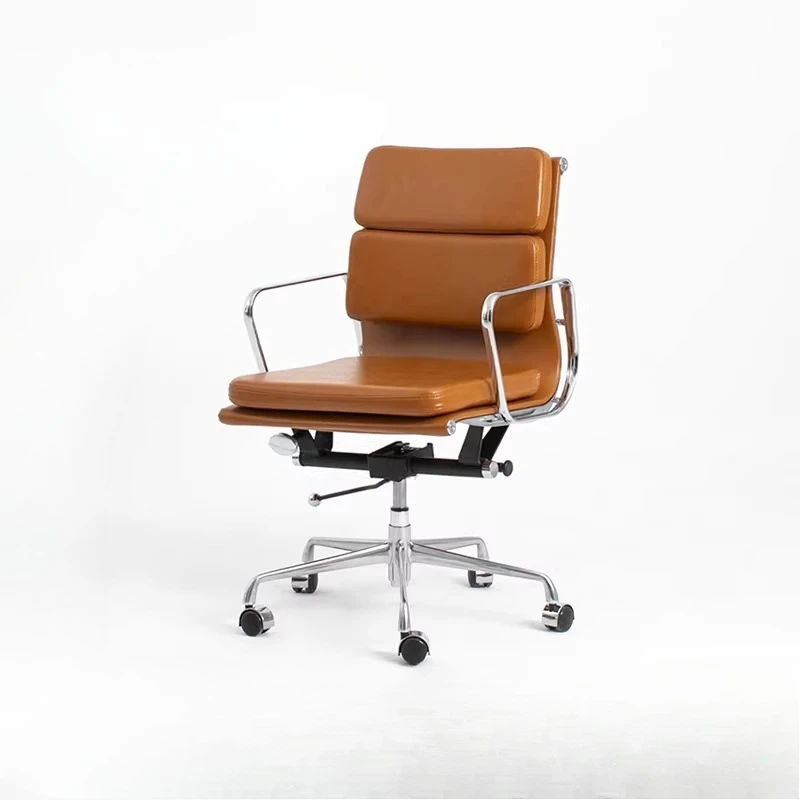 Leather computer chair, home retro designer
Leather computer chair, home retro designer