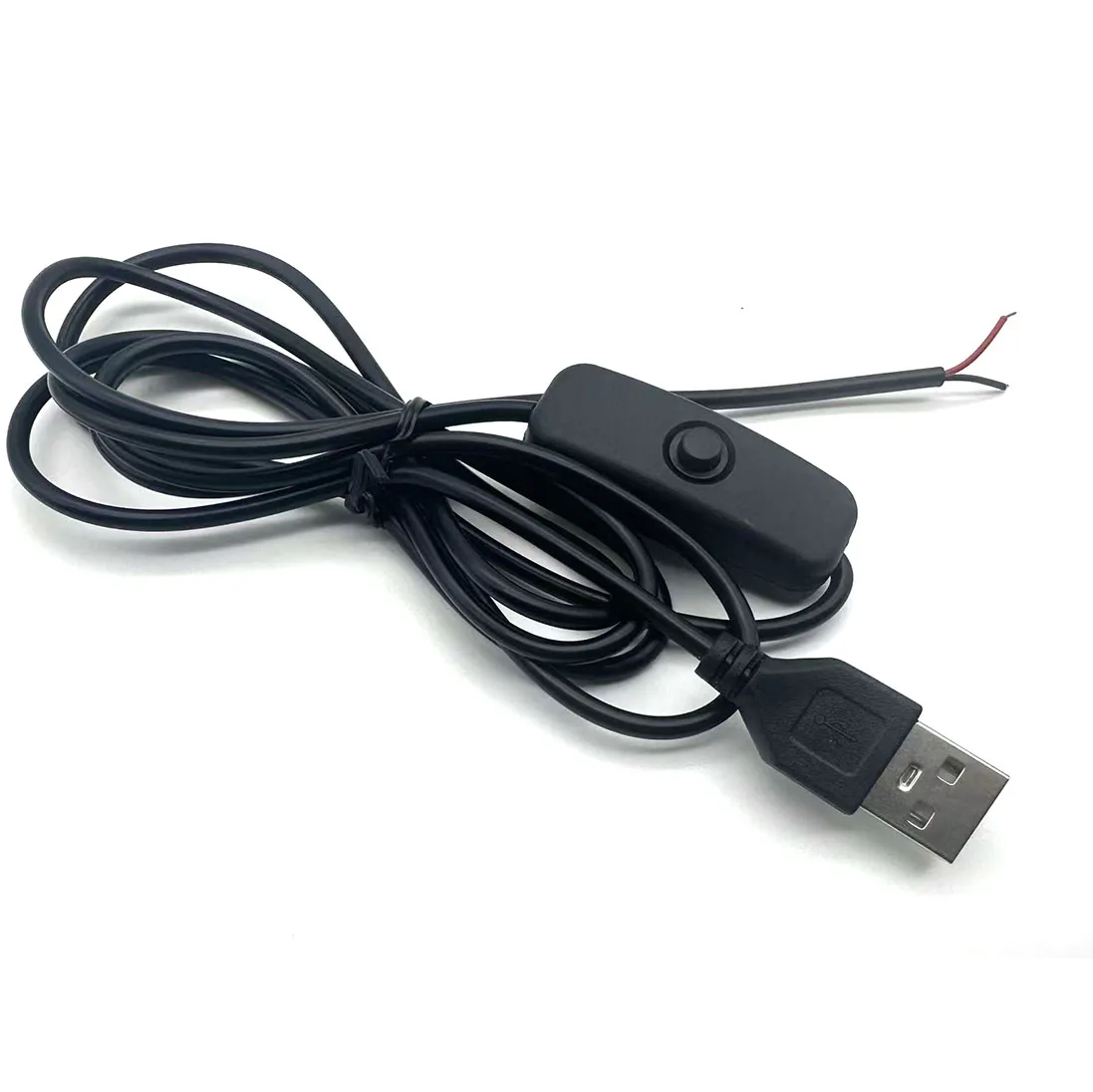 50pcs 5V USB Connector Cable Extension 2 pin Power Supply Wire on/off Switch Electrical Wire Black/ White For LED Lighting DIY
50pcs 5V USB Connector Cable Extension 2 pin Power Supply Wire on/off Switch Electrical Wire Black/ White For LED Lighting DIY