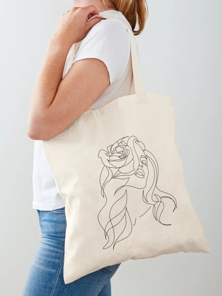 Minimal Line Art Woman with Flowers Art Print Tote Bag women bag shopping bag sac pour femme
Minimal Line Art Woman with Flowers Art Print Tote Bag women bag shopping bag sac pour femme