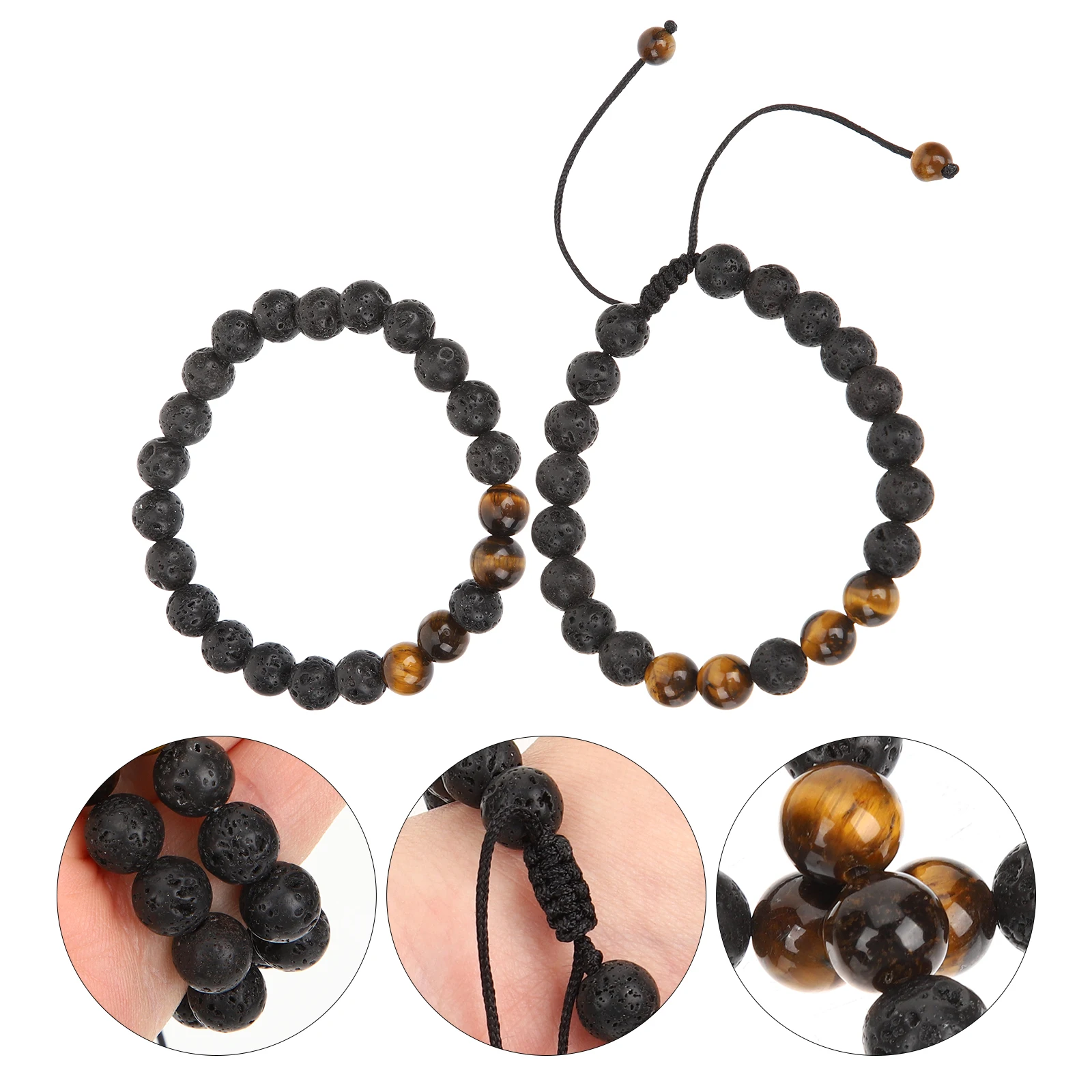 Volcanic Stone Lava Chain Unisex Fashion Beads H Decor Yoga Gifts Stone Bead Bracelet Natural Bangle
Volcanic Stone Lava Chain Unisex Fashion Beads H Decor Yoga Gifts Stone Bead Bracelet Natural Bangle
