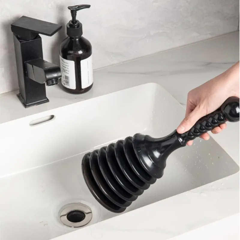Sink Pipeline Dredger Kitchen Toilet Drain Plungers Bath Sink Power Pipe Dredging Tool Suction Cup Plug Toilet Bathroom Tools
Sink Pipeline Dredger Kitchen Toilet Drain Plungers Bath Sink Power Pipe Dredging Tool Suction Cup Plug Toilet Bathroom Tools