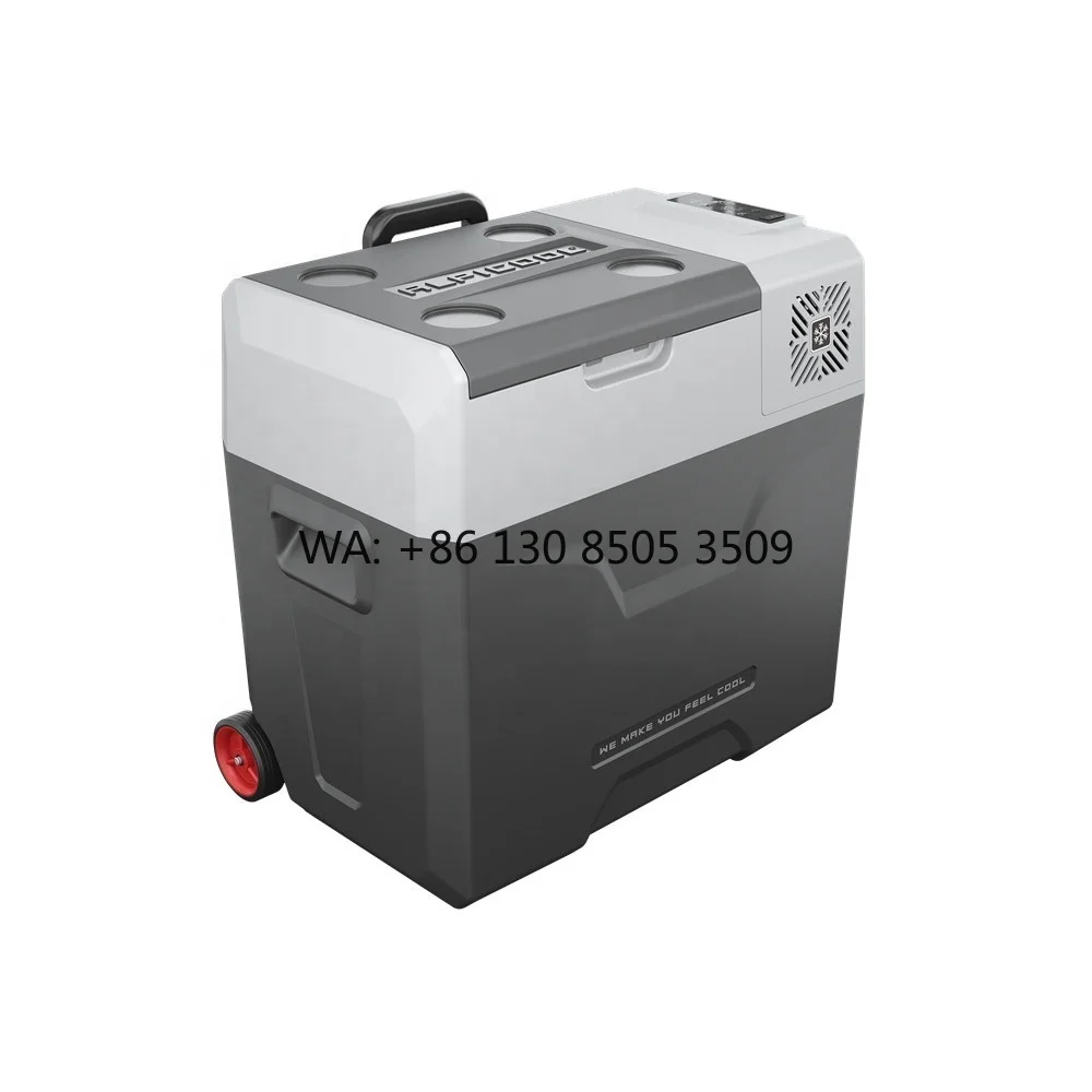 50 Liter Car Fridge Freezer Built-In Battery Compressor Portable Refrigerator Patio Cooling Box With Wheels
50 Liter Car Fridge Freezer Built-In Battery Compressor Portable Refrigerator Patio Cooling Box With Wheels
