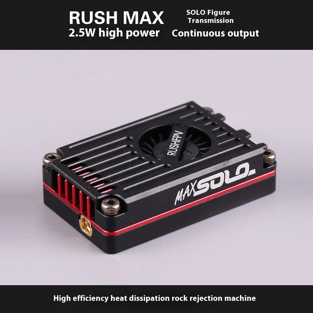 RUSHFPV MAX SOLO Передача изображения Корпус с ЧПУ 2,5 Вт Высокая мощность FPV Кроссовер Самолет с фиксированным крылом Длинное путешествие 1,6 Вт
RUSHFPV MAX SOLO Передача изображения Корпус с ЧПУ 2,5 Вт Высокая мощность FPV Кроссовер Самолет с фиксированным крылом Длинное путешествие 1,6 Вт
