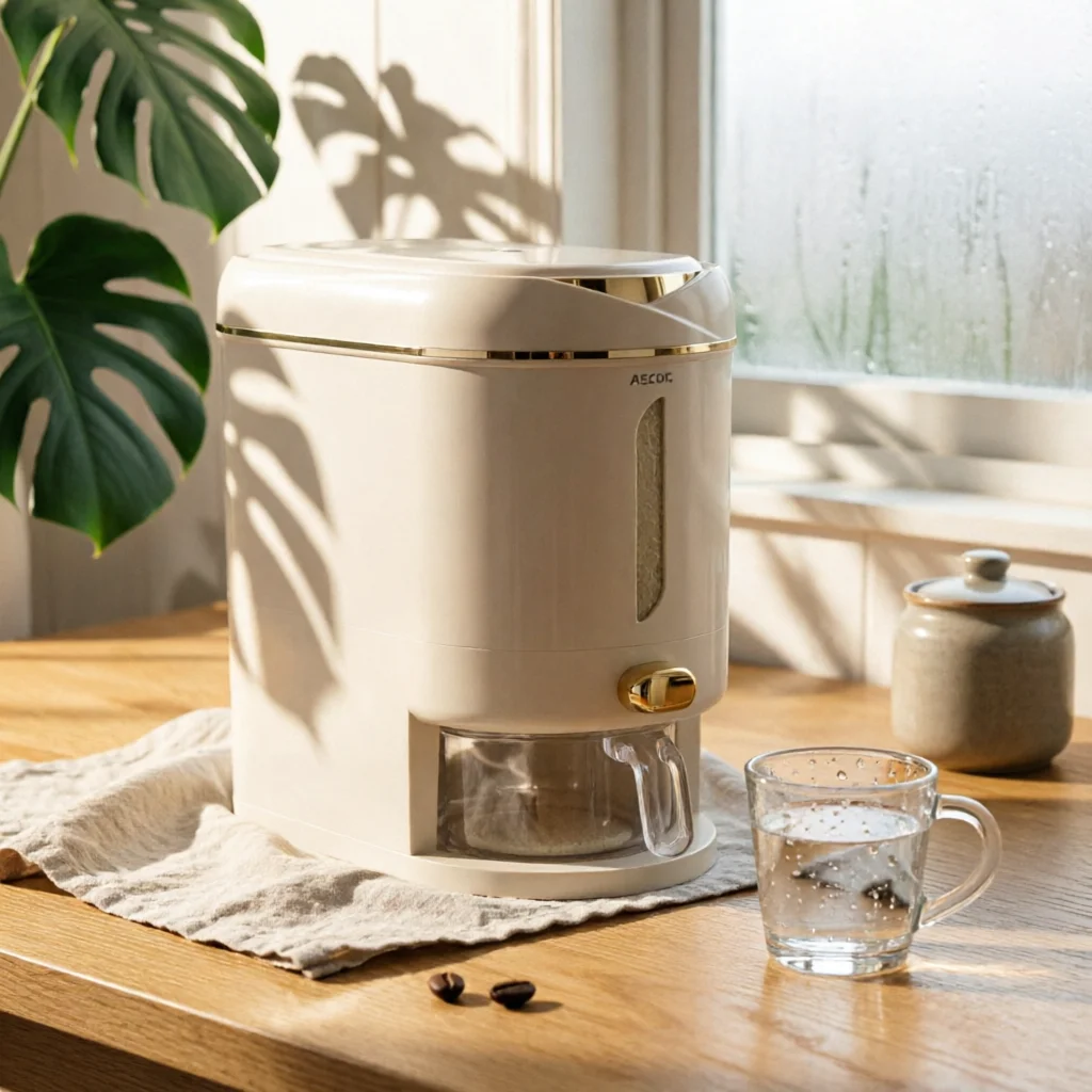 Rice Storage Container Single-Press Rice Dispenser Food Holder Viewing Window Measuring Cup for Kitchen
Rice Storage Container Single-Press Rice Dispenser Food Holder Viewing Window Measuring Cup for Kitchen