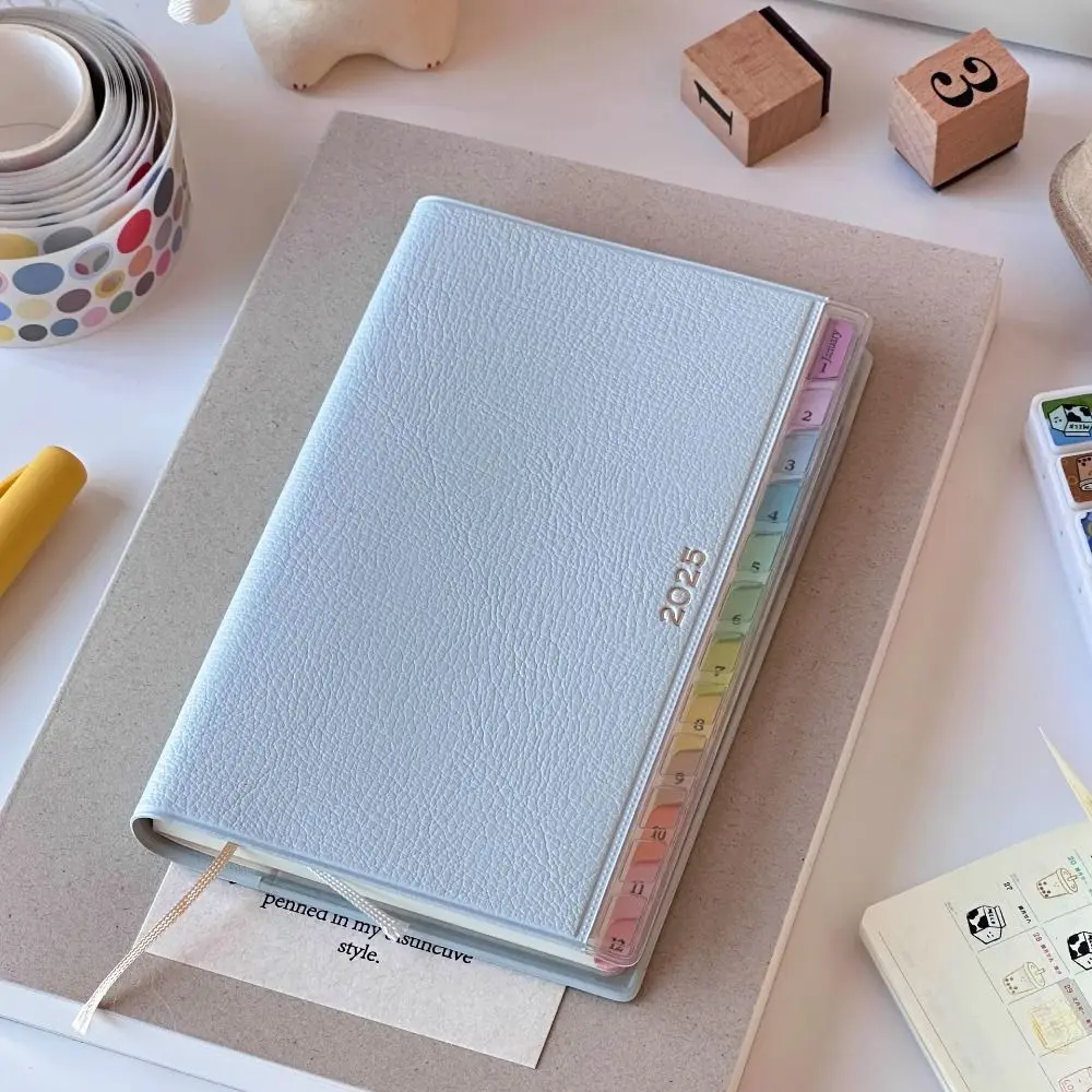 2025 Colorful Index Leather Schedule Notebook Monthly Weekly Plan Notes Diary Notebook 2025 Planner Memo Portable Memo Pad
2025 Colorful Index Leather Schedule Notebook Monthly Weekly Plan Notes Diary Notebook 2025 Planner Memo Portable Memo Pad