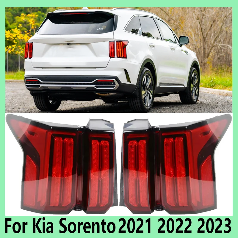 Задний фонарь, задний стоп-сигнал, бампер, фонарь для Kia Sorento 2021 2022 2023, автоаксессуары, задний фонарь 92410-P2100
Задний фонарь, задний стоп-сигнал, бампер, фонарь для Kia Sorento 2021 2022 2023, автоаксессуары, задний фонарь 92410-P2100