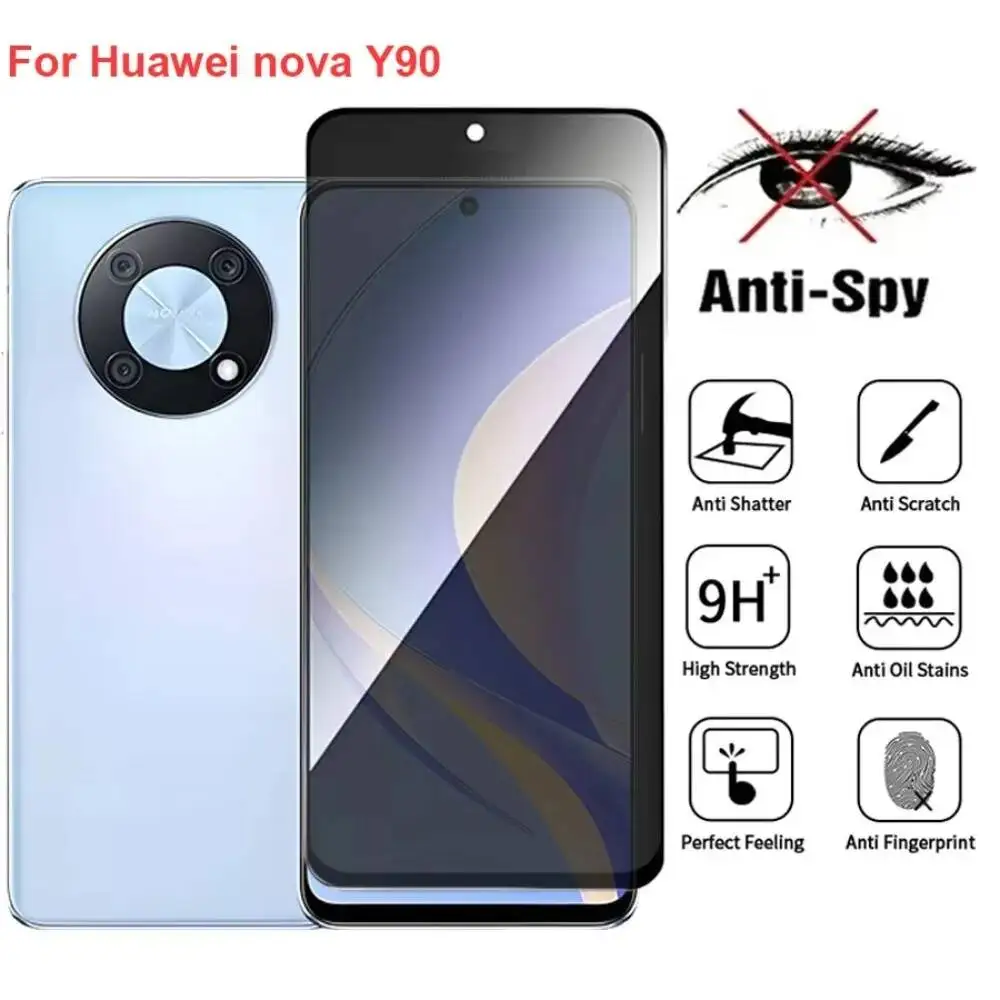 Nova Y90 Anti Spy Privacy Tempered Glass Protector Compatible For Huawei Novay90 Full Cover Screen Phone Film
Nova Y90 Anti Spy Privacy Tempered Glass Protector Compatible For Huawei Novay90 Full Cover Screen Phone Film
