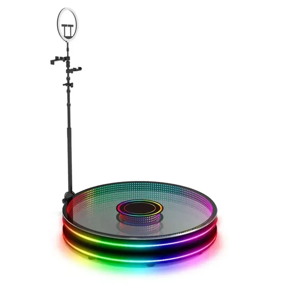 Intelligent Automatic Rotating Video Spin Machine Camera 360 Photo Booth glass Dance Floor Party Disco Night Club
Intelligent Automatic Rotating Video Spin Machine Camera 360 Photo Booth glass Dance Floor Party Disco Night Club