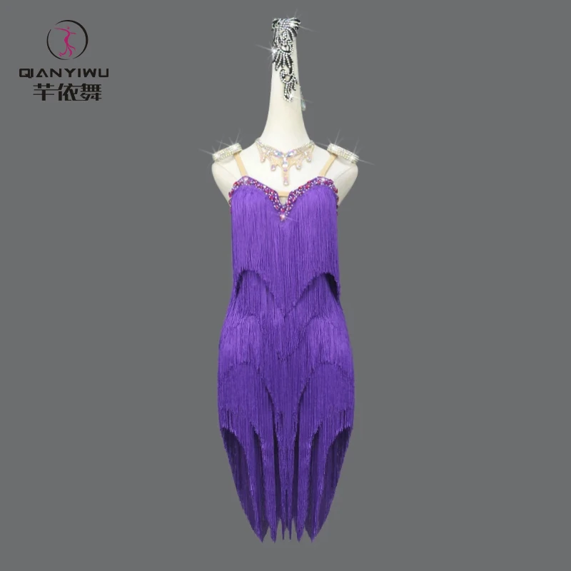 Latin Dance Dress Girls Samba Stage Costume Party Sports Suit Women Clothing Practice Wear Line Skirt Performance Dancewear Prom
Latin Dance Dress Girls Samba Stage Costume Party Sports Suit Women Clothing Practice Wear Line Skirt Performance Dancewear Prom