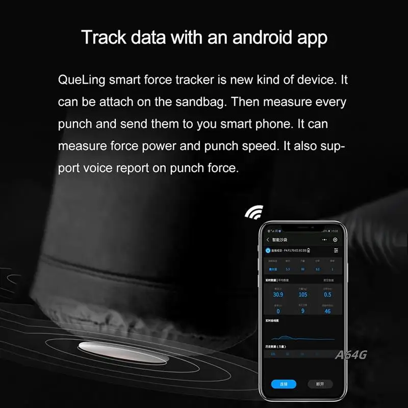 Smart Force Tracker Punching Bag Power Meter Speed Test Boxing Kick Sensor Dynamometer Training Boxing Dynamometer
Smart Force Tracker Punching Bag Power Meter Speed Test Boxing Kick Sensor Dynamometer Training Boxing Dynamometer