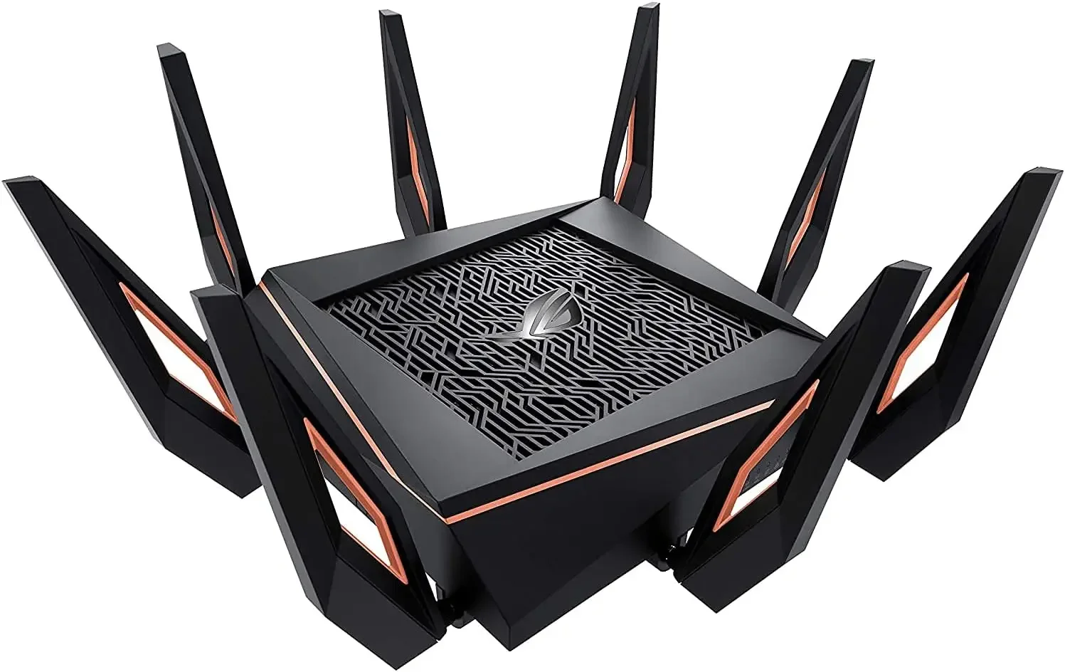 Wireless Router, 1.8GHz Quad-Core CPU, WTFast, 2.5G Port, AiMesh Compatible, Included Lifetime Internet Security, Aura RGB
Wireless Router, 1.8GHz Quad-Core CPU, WTFast, 2.5G Port, AiMesh Compatible, Included Lifetime Internet Security, Aura RGB