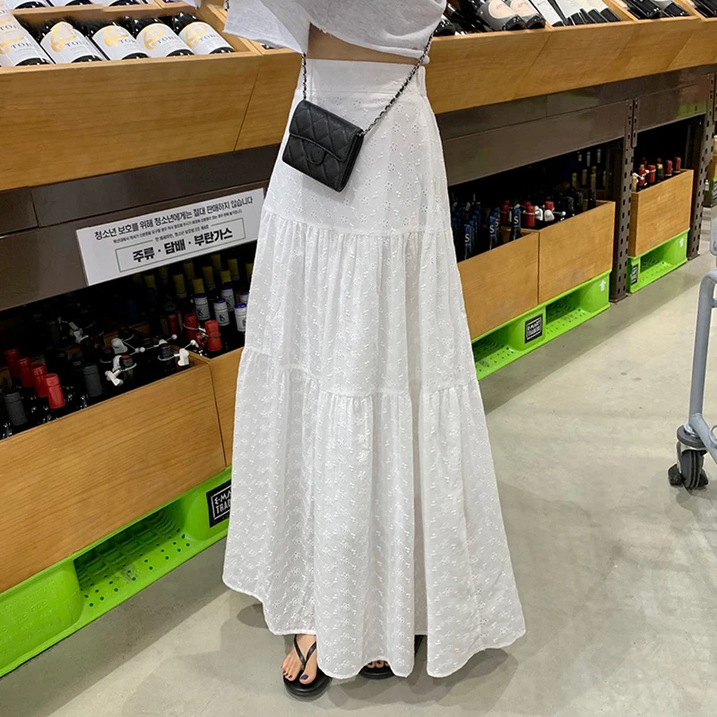 Элегантная женская юбка миди с высокой талией, кружевными вставками и вырезами, универсальная, эластичная, летняя, стройнящая фигуру
Элегантная женская юбка миди с высокой талией, кружевными вставками и вырезами, универсальная, эластичная, летняя, стройнящая фигуру