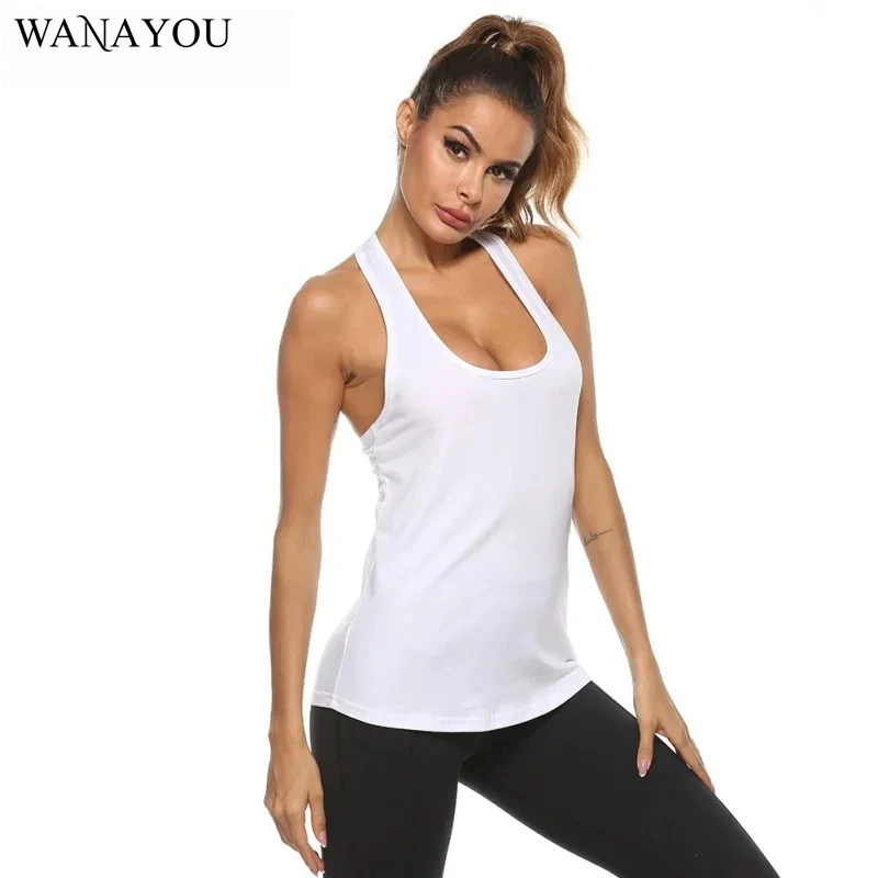 WANAYOU Yoga Shirts Women Running Sports Shirts Sleeveless Fitness Sports Gym Top Women Yoga Crop Top Tank Women Fitness
WANAYOU Yoga Shirts Women Running Sports Shirts Sleeveless Fitness Sports Gym Top Women Yoga Crop Top Tank Women Fitness