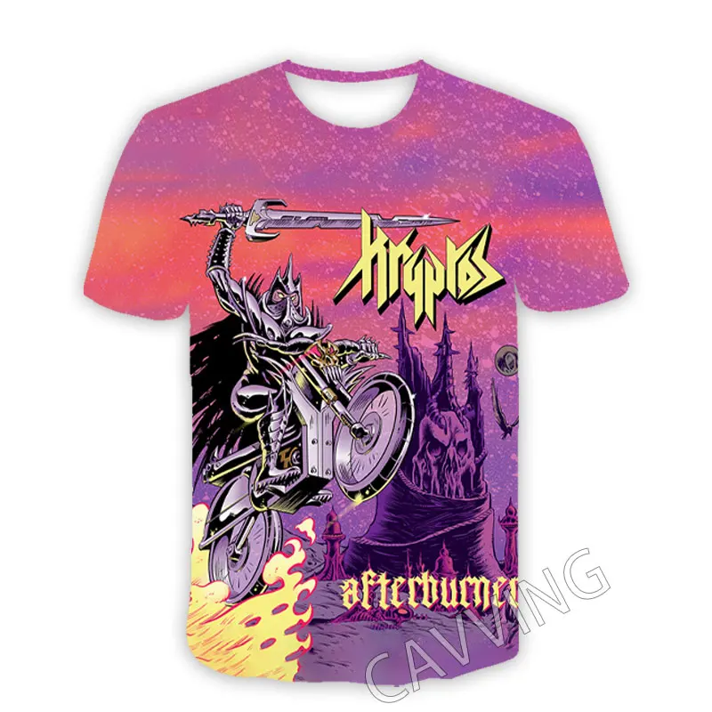 CAVVING 3D Printed KRYPTOS Band Casual T-shirts Hip Hop T Shirts Harajuku Styles Tops Clothing for Men/women
CAVVING 3D Printed KRYPTOS Band Casual T-shirts Hip Hop T Shirts Harajuku Styles Tops Clothing for Men/women