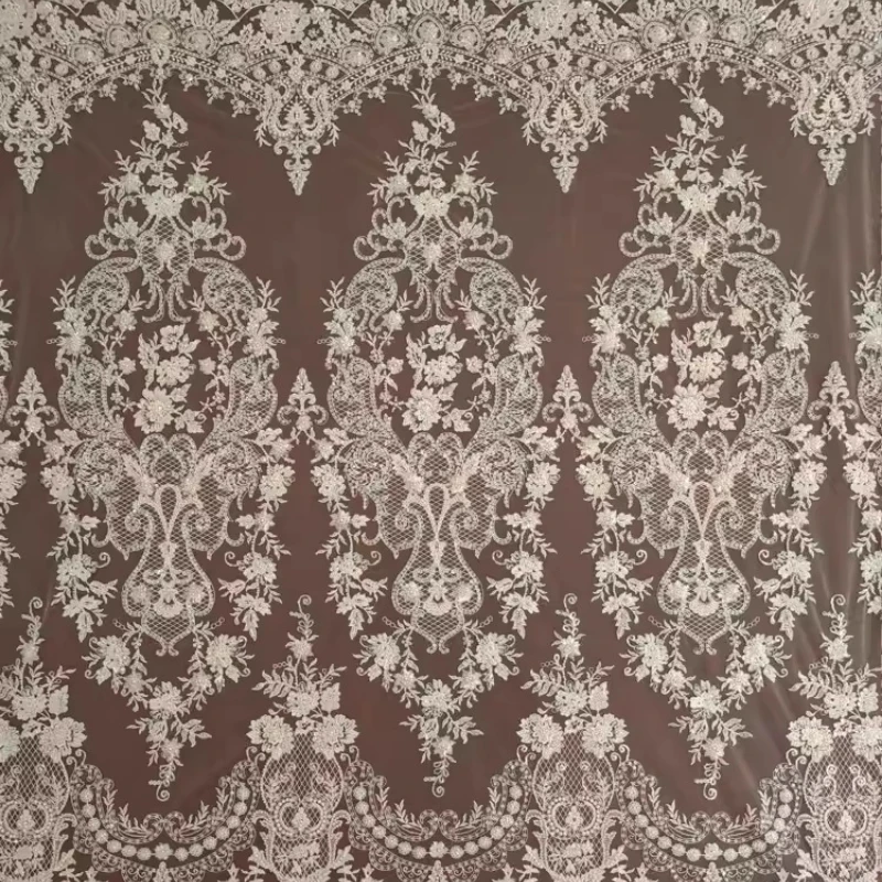 Sequin Embroidery Lace Mesh Fabric for DIY Sewing Handmade Wedding Dress Garment Accessories Fashion Clothing Material Cloth
Sequin Embroidery Lace Mesh Fabric for DIY Sewing Handmade Wedding Dress Garment Accessories Fashion Clothing Material Cloth