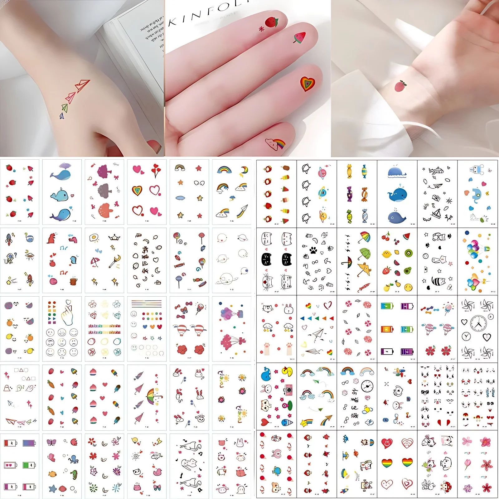 60 шт./лот, милые крошечные детские татуировки на палец, запястье, морковь, зонтик, электричество, Радуга, временная татуировка, клейкие подарочные наклейки
60 шт./лот, милые крошечные детские татуировки на палец, запястье, морковь, зонтик, электричество, Радуга, временная татуировка, клейкие подарочные наклейки