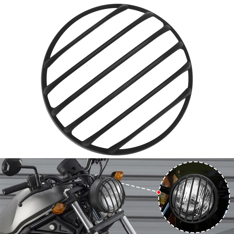 Motorcycle Headlight Grille Cover Front Lamp Protection Cover Accessories For Honda Rebel CMX 500 CMX 1100 2017-2022
Motorcycle Headlight Grille Cover Front Lamp Protection Cover Accessories For Honda Rebel CMX 500 CMX 1100 2017-2022