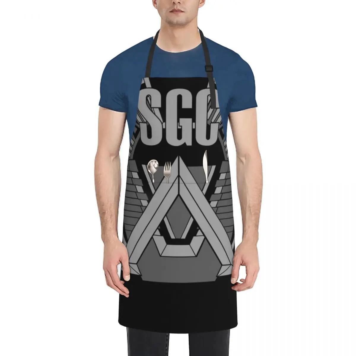 Stargate SG1 logo Apron man chef uniform japanese style christmas professional kitchen Apron
Stargate SG1 logo Apron man chef uniform japanese style christmas professional kitchen Apron