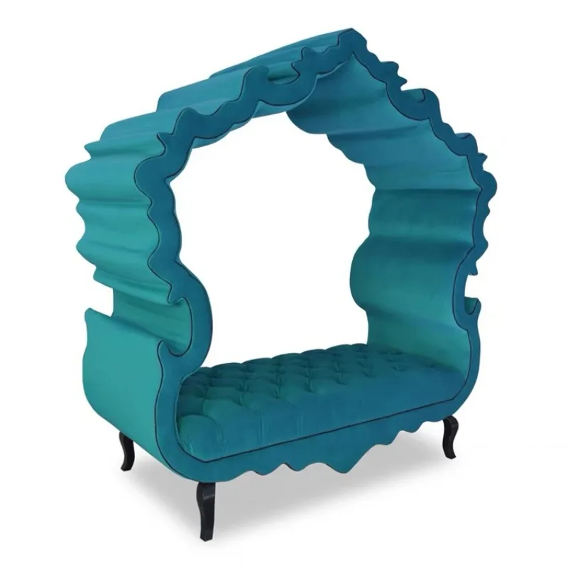 American creative, double sofa European special-shaped princess sofa hotel studio shape, sofa
American creative, double sofa European special-shaped princess sofa hotel studio shape, sofa