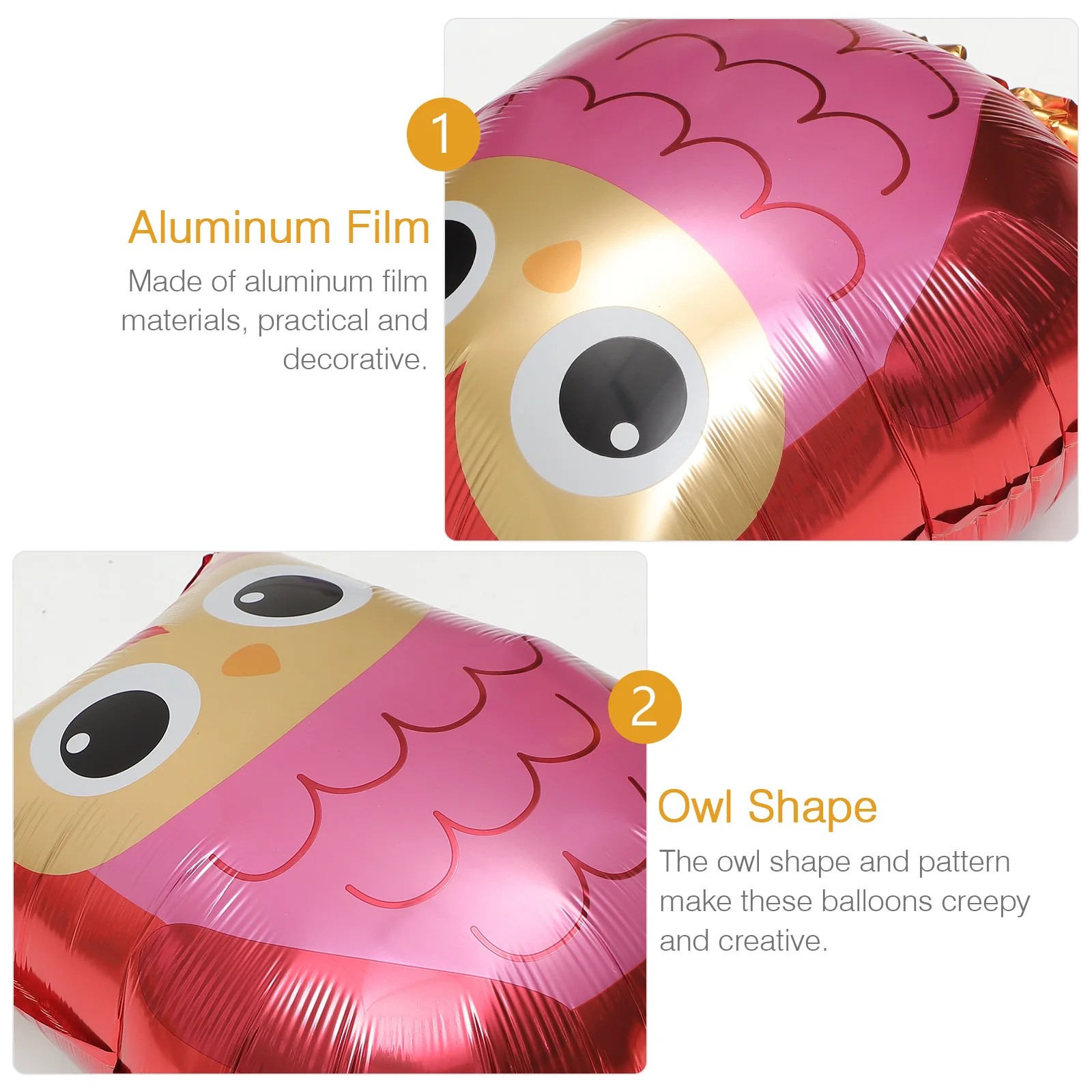 4pcs Owl Balloons Aluminum Foil Decorations Kids Birthday Party Favors Animal Balloon Supplies Festive Atmosphere
4pcs Owl Balloons Aluminum Foil Decorations Kids Birthday Party Favors Animal Balloon Supplies Festive Atmosphere