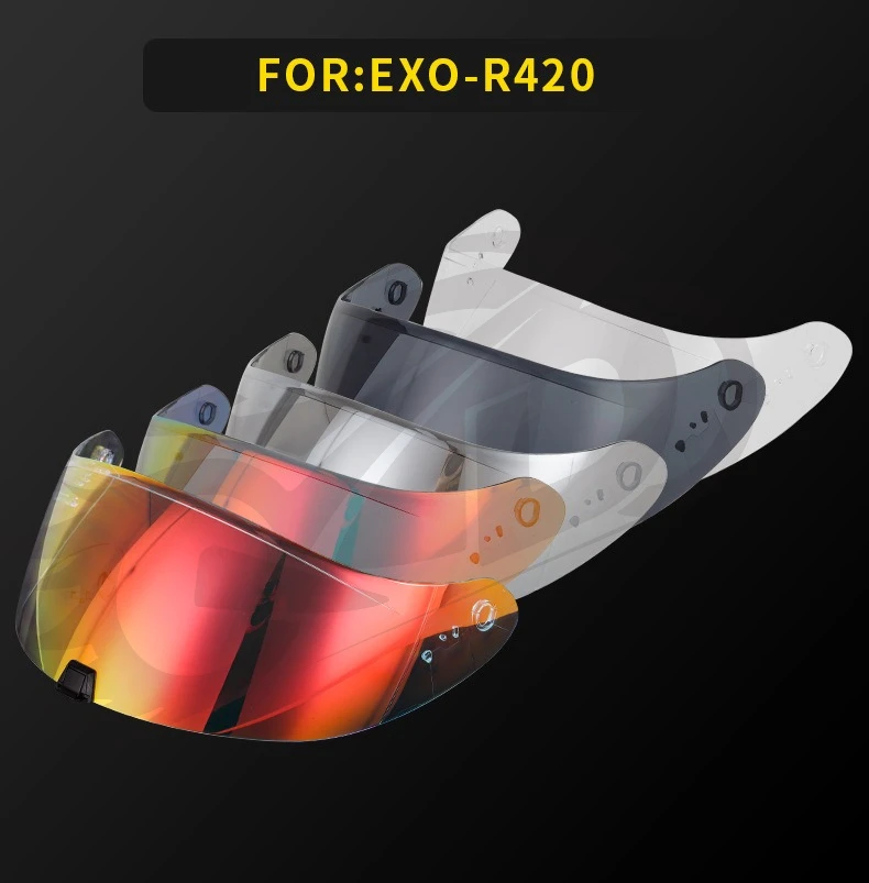Motorcycle Helmet Lenses for EXO-R420 Helmet Lenses Day and Night Universal Windproof Sunscreen Windshield Lenses
Motorcycle Helmet Lenses for EXO-R420 Helmet Lenses Day and Night Universal Windproof Sunscreen Windshield Lenses
