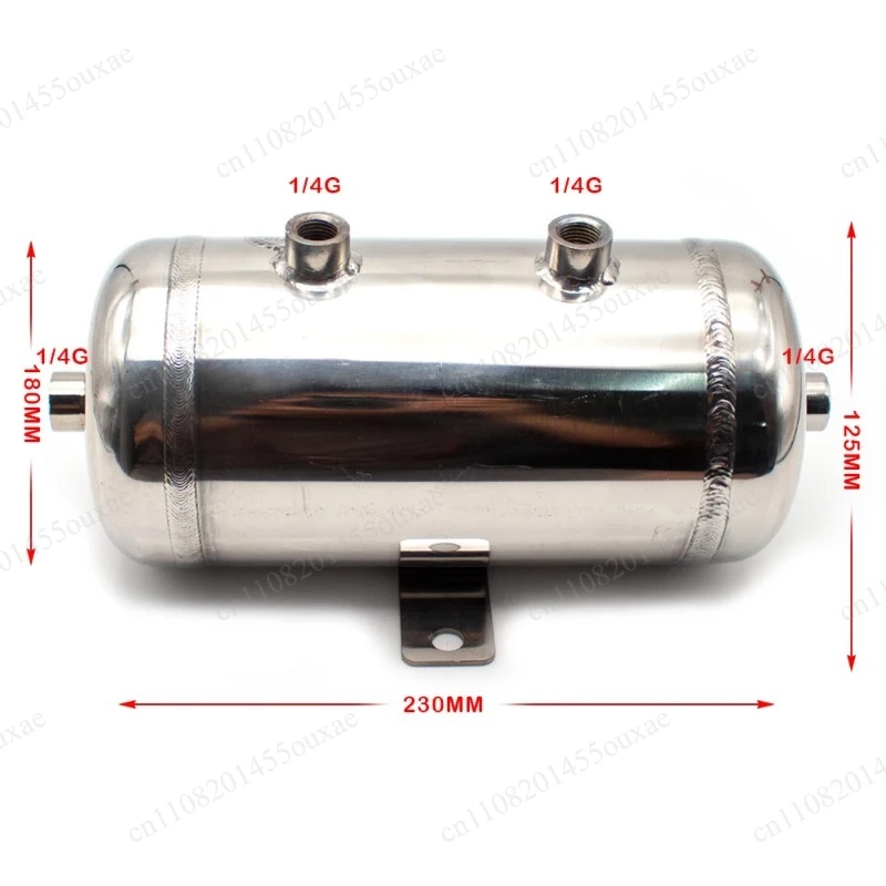 Small Stainless Steel Air Storage Tank 2L Pneumatic Buffer Container Customizable
Small Stainless Steel Air Storage Tank 2L Pneumatic Buffer Container Customizable