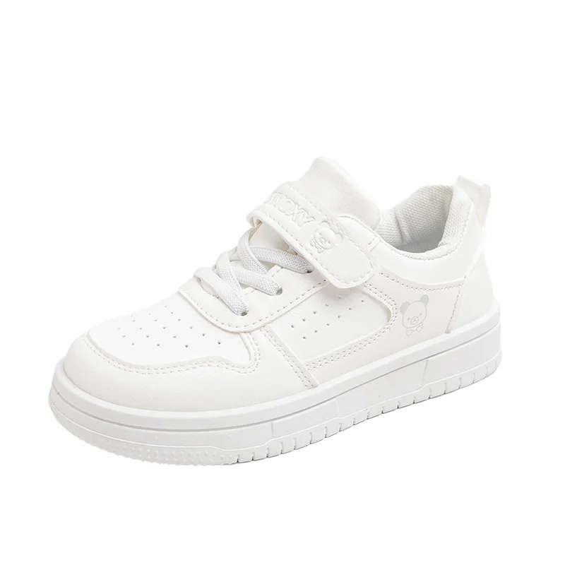 Leather Upper White Kids Sneakers Daily Casual School Walking Footwear
Leather Upper White Kids Sneakers Daily Casual School Walking Footwear