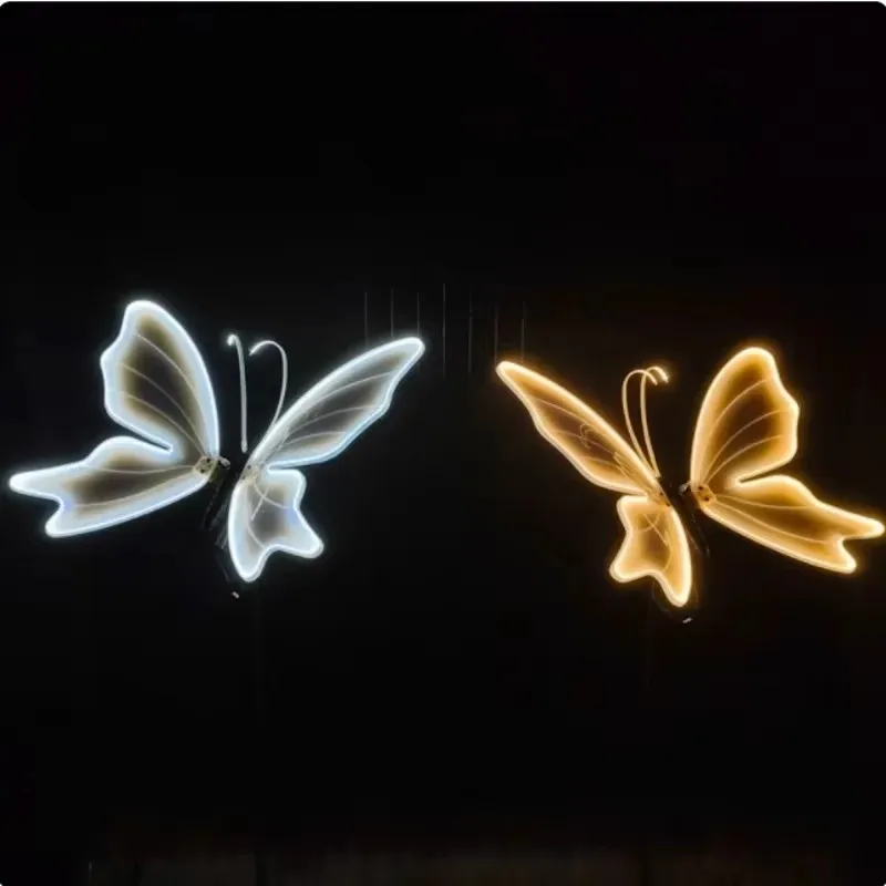 LED Fluttering Butterfly Wings Decoration, Realistic Moving Wedding Party Decoration, Suitable for Indoor Outdoor Stage 2pcs
LED Fluttering Butterfly Wings Decoration, Realistic Moving Wedding Party Decoration, Suitable for Indoor Outdoor Stage 2pcs