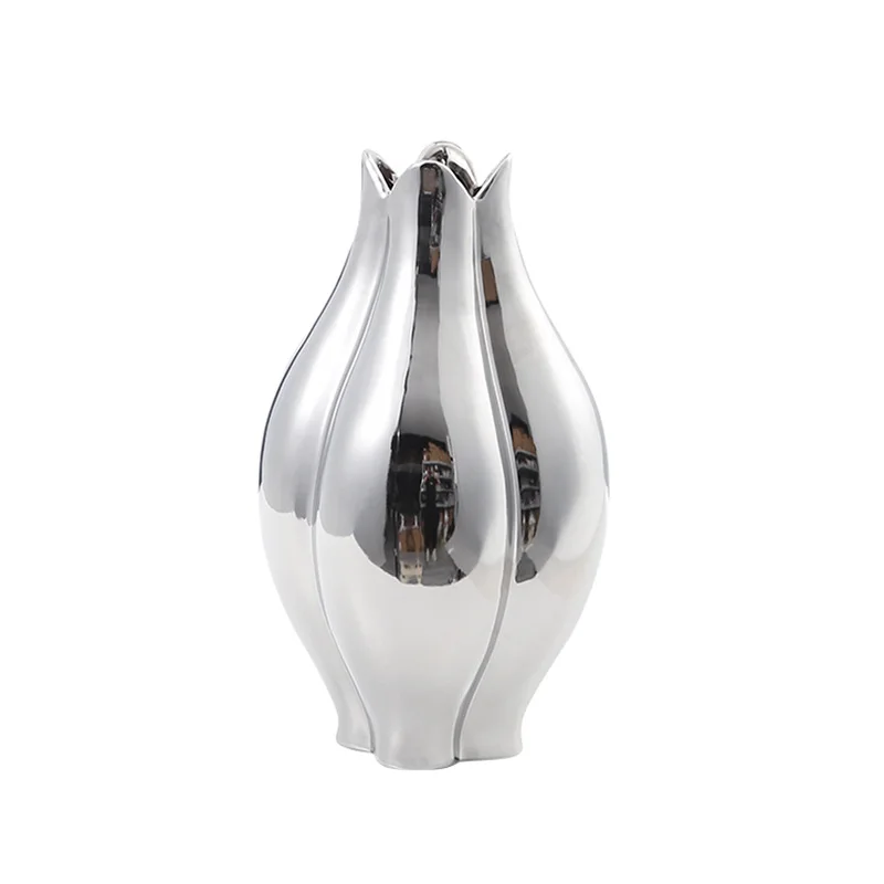 luxury creative home electroplating ceramic return vase hotel villa living room entrance flower arrangement decoration
luxury creative home electroplating ceramic return vase hotel villa living room entrance flower arrangement decoration