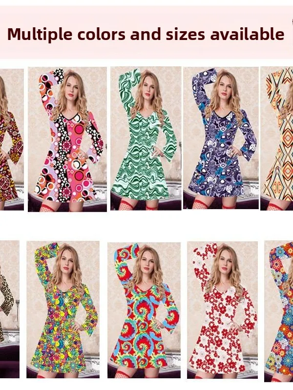 Halloween Bar Performance Dress Women's Ethnic Stage Costume Chinese Manufacturer No Brand Registered Trademark
Halloween Bar Performance Dress Women's Ethnic Stage Costume Chinese Manufacturer No Brand Registered Trademark
