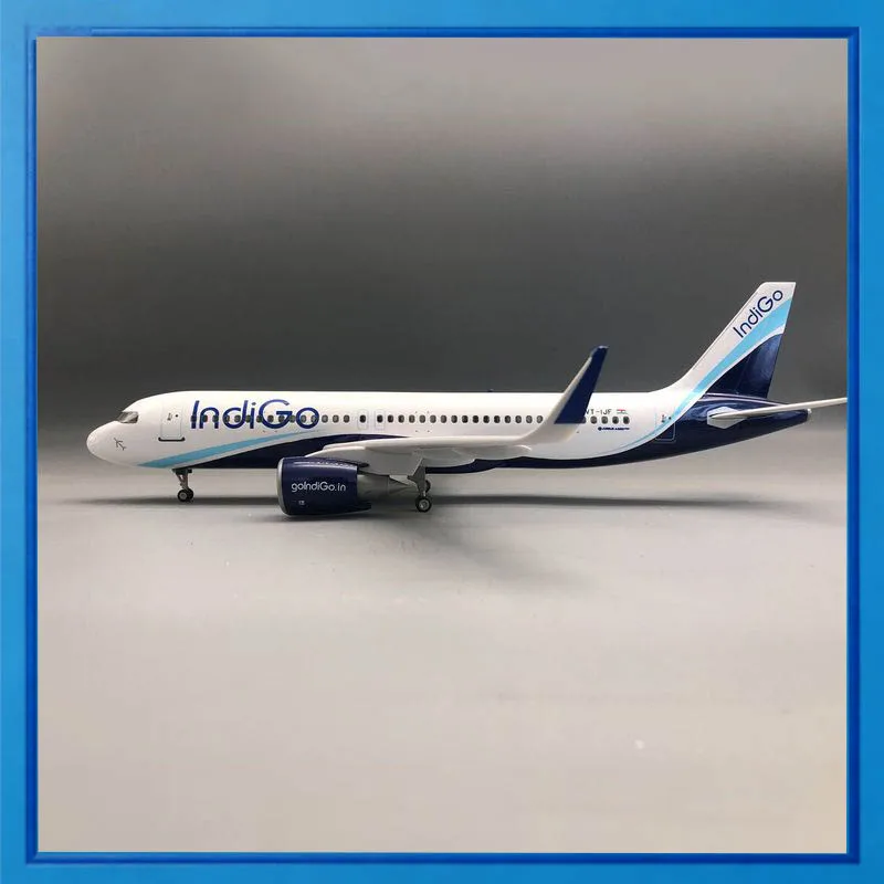 Indigo A320 Airplane Model 47 Cm Simulation Static Aircraft Model With Wheels And Led Lights For Aviation Enthusiasts Display
Indigo A320 Airplane Model 47 Cm Simulation Static Aircraft Model With Wheels And Led Lights For Aviation Enthusiasts Display