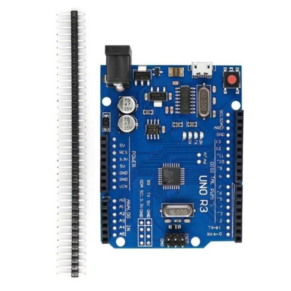 UNO R3 Enhanced Edition ATmega328P Micro USB Interface Ready to Use Board for STEM Education Electronic Course Teaching
UNO R3 Enhanced Edition ATmega328P Micro USB Interface Ready to Use Board for STEM Education Electronic Course Teaching