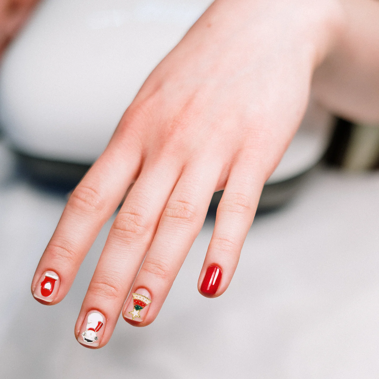 2 Boxes Christmas Alloy Nail Art Stickers 3D Rhinestone Charms High Shine Manicure Decorations Holiday Nail Supplies for Women
2 Boxes Christmas Alloy Nail Art Stickers 3D Rhinestone Charms High Shine Manicure Decorations Holiday Nail Supplies for Women
