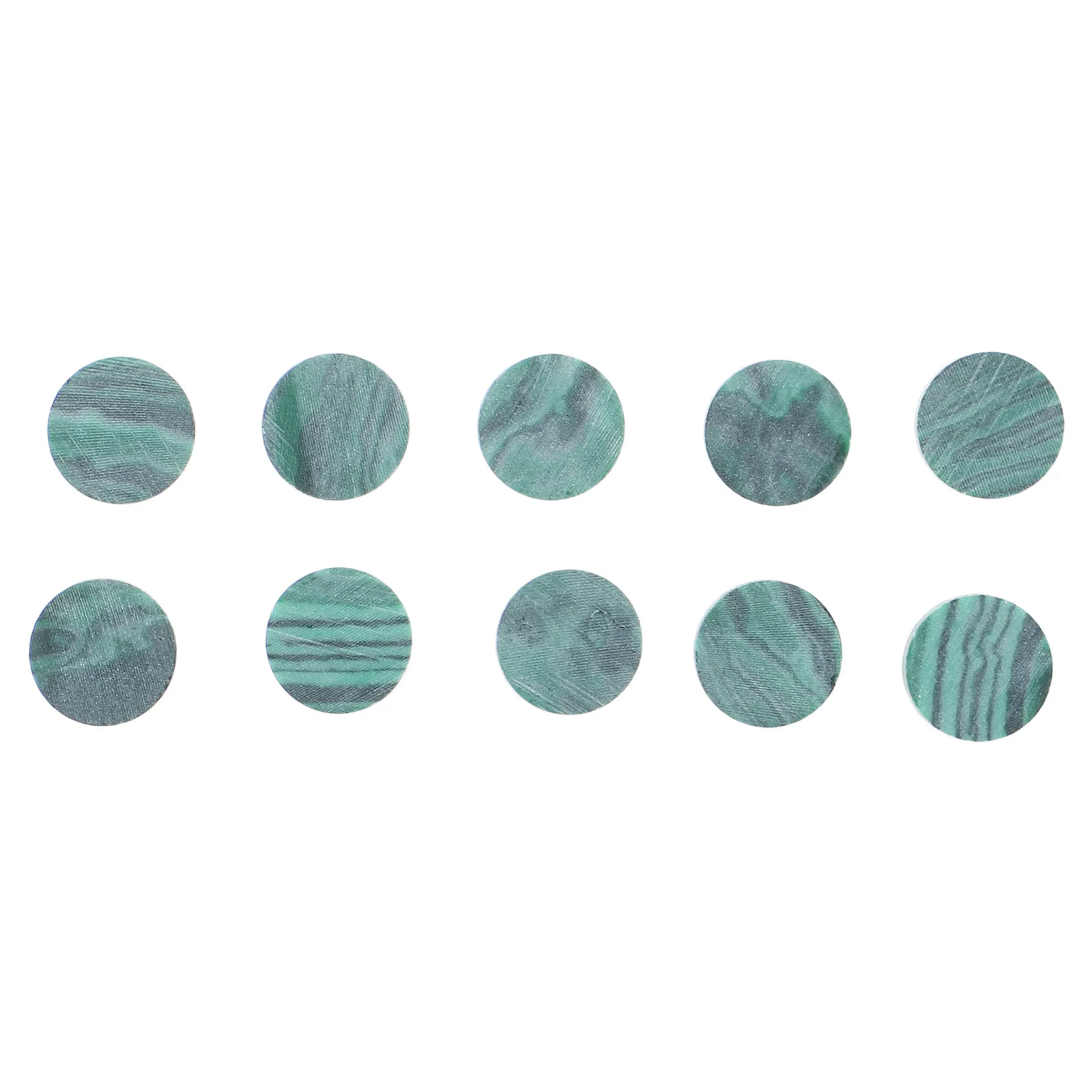 10Pcs Malachite Guitar Side Dot Markers Elegant Fretboard Inlay Dots for Enhanced Fingerboard Navigation Professional Guitar
10Pcs Malachite Guitar Side Dot Markers Elegant Fretboard Inlay Dots for Enhanced Fingerboard Navigation Professional Guitar